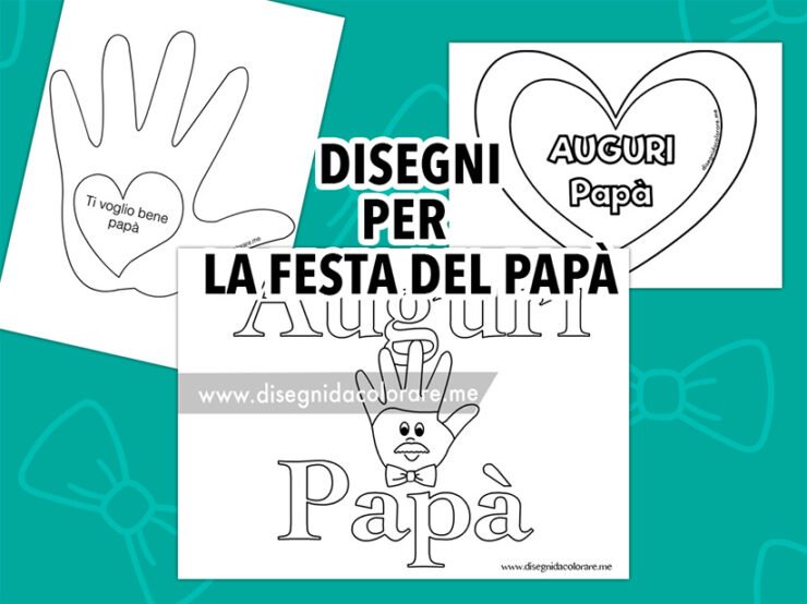 Disegni Per La Festa Del Pap Disegni Da Colorare